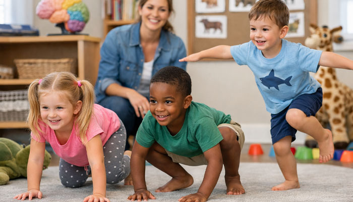 Brain-Building Animal Movement Activities Target Learning Skills